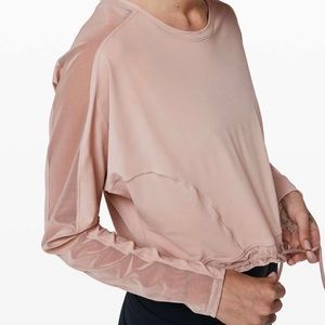 Lululemon Reach for the Run long sleeve crop EUC!